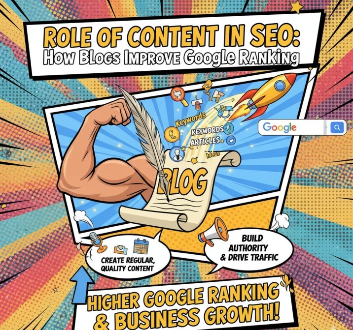 role of content in seo for ranking