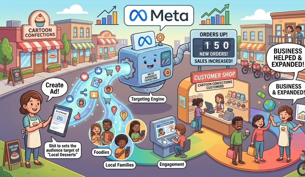 Meta Ads Manager ad design and preview section